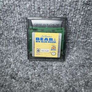 Bear in the Big Blue House Nintendo Gameboy Color TESTED WORKING RARE